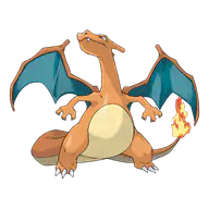 Charizard official Pokemon artwork
