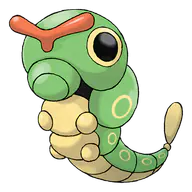 Caterpie official Pokemon artwork