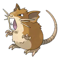 Raticate official Pokemon artwork
