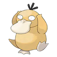 Psyduck official Pokemon artwork