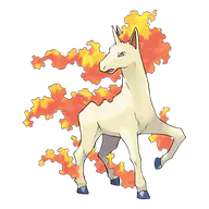Rapidash official Pokemon artwork