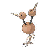 Doduo official Pokemon artwork