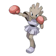Hitmonchan official Pokemon artwork