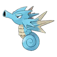 Seadra official Pokemon artwork