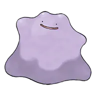 Ditto official Pokemon artwork