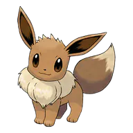 Eevee official Pokemon artwork