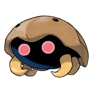 Kabuto official Pokemon artwork
