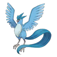 Articuno official Pokemon artwork