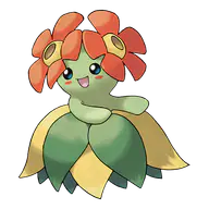 Bellossom official Pokemon artwork