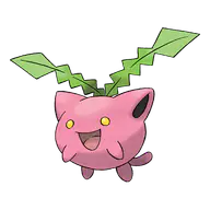 Hoppip official Pokemon artwork