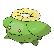 Skiploom official Pokemon artwork