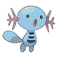 Wooper official Pokemon artwork