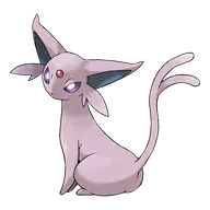 Espeon official Pokemon artwork