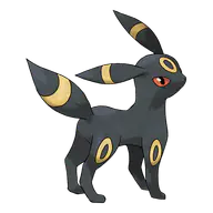 Umbreon official Pokemon artwork