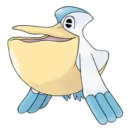 Pelipper official Pokemon artwork