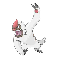 Vigoroth official Pokemon artwork
