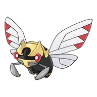 Ninjask official Pokemon artwork