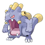 Exploud official Pokemon artwork