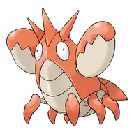Corphish official Pokemon artwork