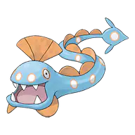 Huntail official Pokemon artwork
