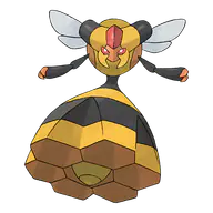 Vespiquen official Pokemon artwork