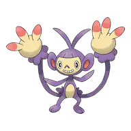 Ambipom official Pokemon artwork