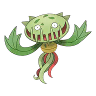 Carnivine official Pokemon artwork