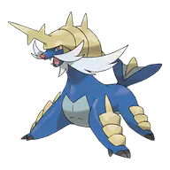 Samurott official Pokemon artwork