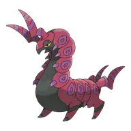 Scolipede official Pokemon artwork