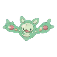 Reuniclus official Pokemon artwork