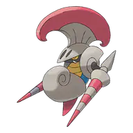Escavalier official Pokemon artwork