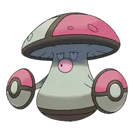 Amoonguss official Pokemon artwork