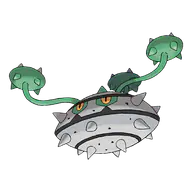 Ferrothorn official Pokemon artwork