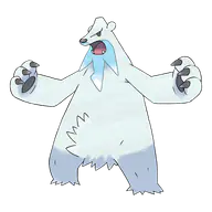 Beartic official Pokemon artwork