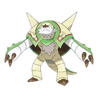 Chesnaught official Pokemon artwork