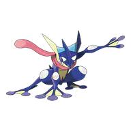Greninja official Pokemon artwork