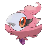 Spritzee official Pokemon artwork