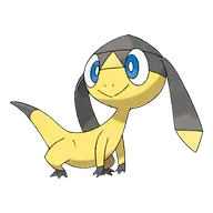 Helioptile official Pokemon artwork