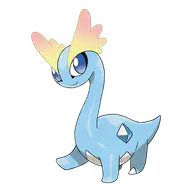 Amaura official Pokemon artwork