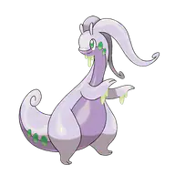Goodra official Pokemon artwork