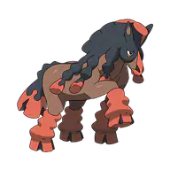 Mudsdale official Pokemon artwork