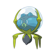 Dewpider official Pokemon artwork
