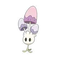 Morelull official Pokemon artwork
