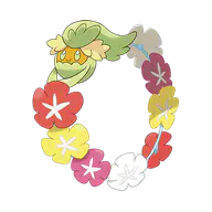 Comfey official Pokemon artwork