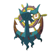 Dhelmise official Pokemon artwork