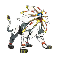 Solgaleo official Pokemon artwork