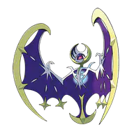 Lunala official Pokemon artwork