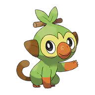 Grookey official Pokemon artwork