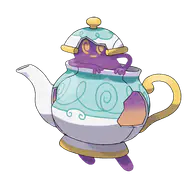 Polteageist official Pokemon artwork