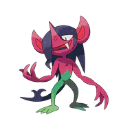 Morgrem official Pokemon artwork